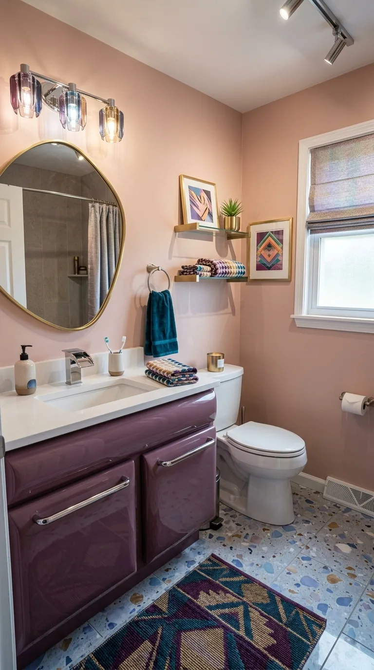 80s retro bath